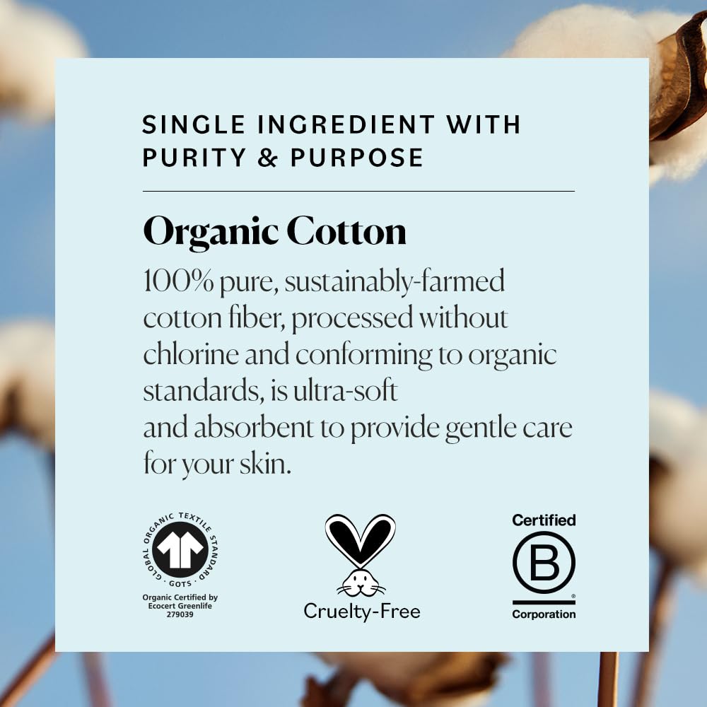 Organic Cotton Swabs 500 ct Ul - Skincare Xxl incelemesi ve fiyatı