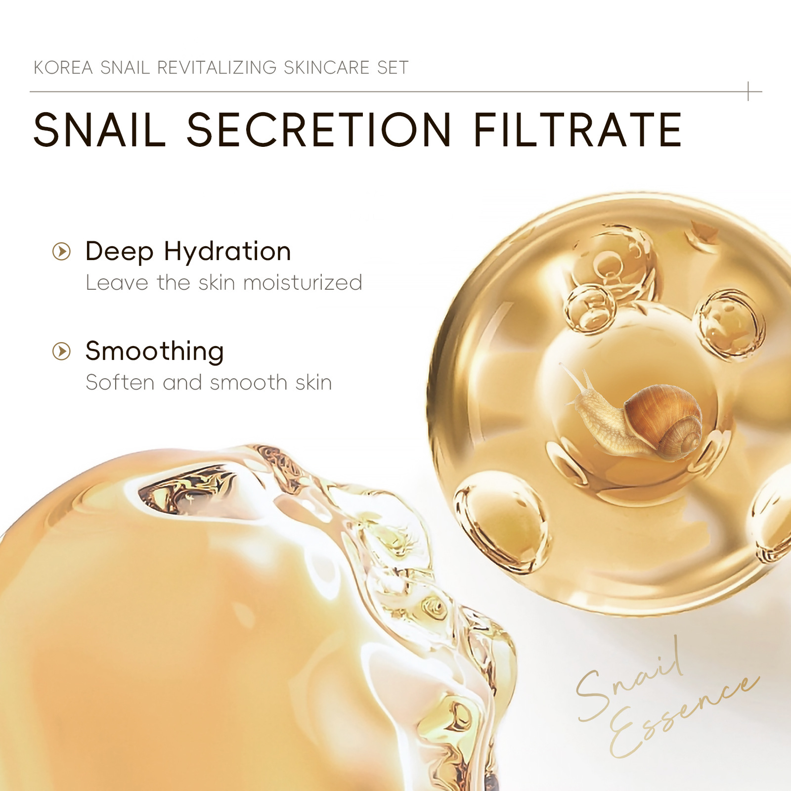 5pcs Boxed Korea Snail Skin Ca - Skincare Korea incelemesi ve fiyatı