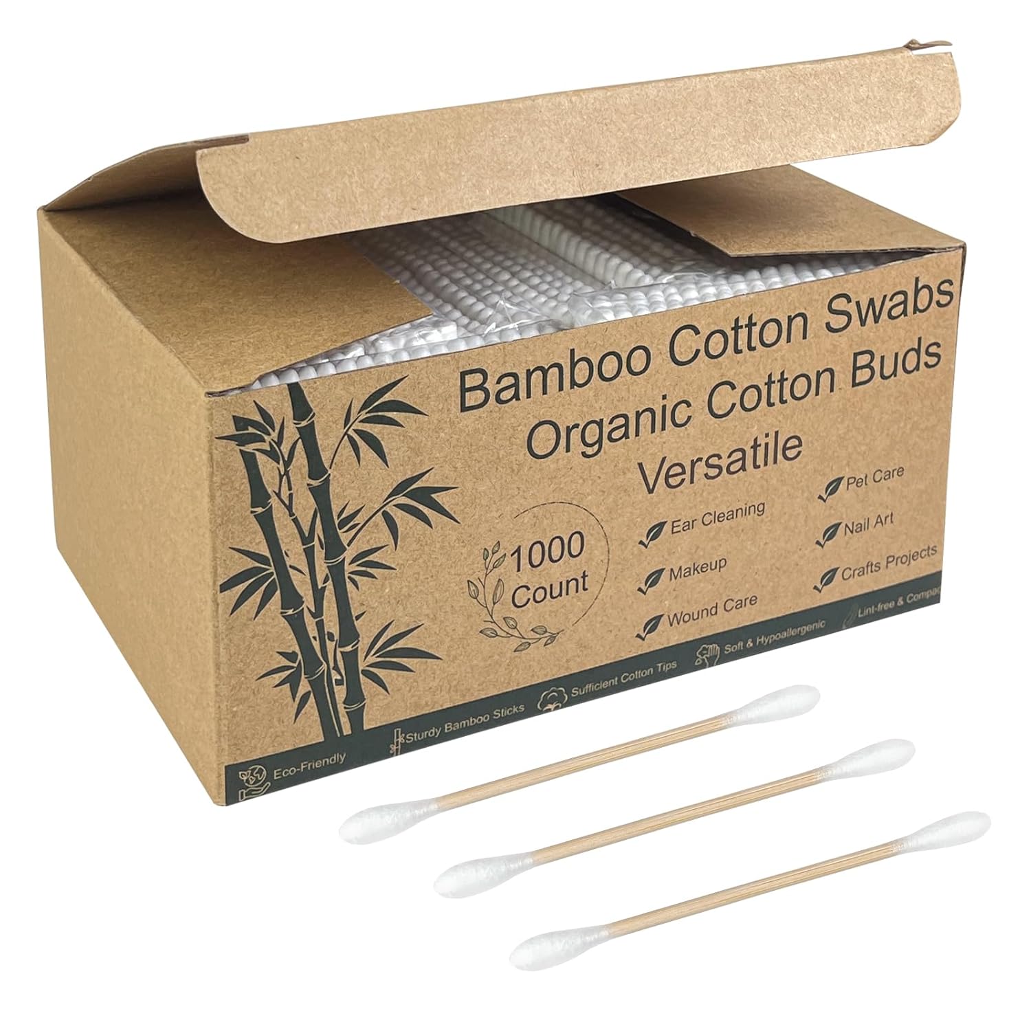 Bamboo Cotton Swabs with Sturd - Skincare Xxl incelemesi ve fiyatı
