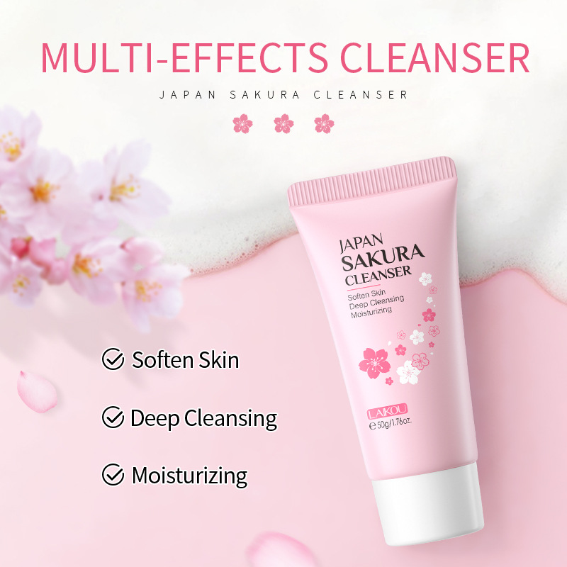 Sakura Facial Cleaner Korean F - Skincare Korea incelemesi ve fiyatı